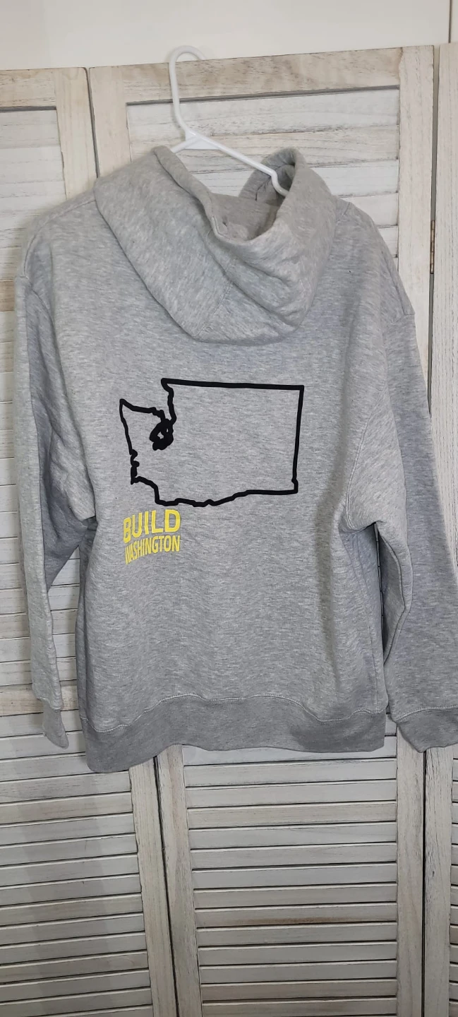 John Deere Grey Hoodie - photo 3