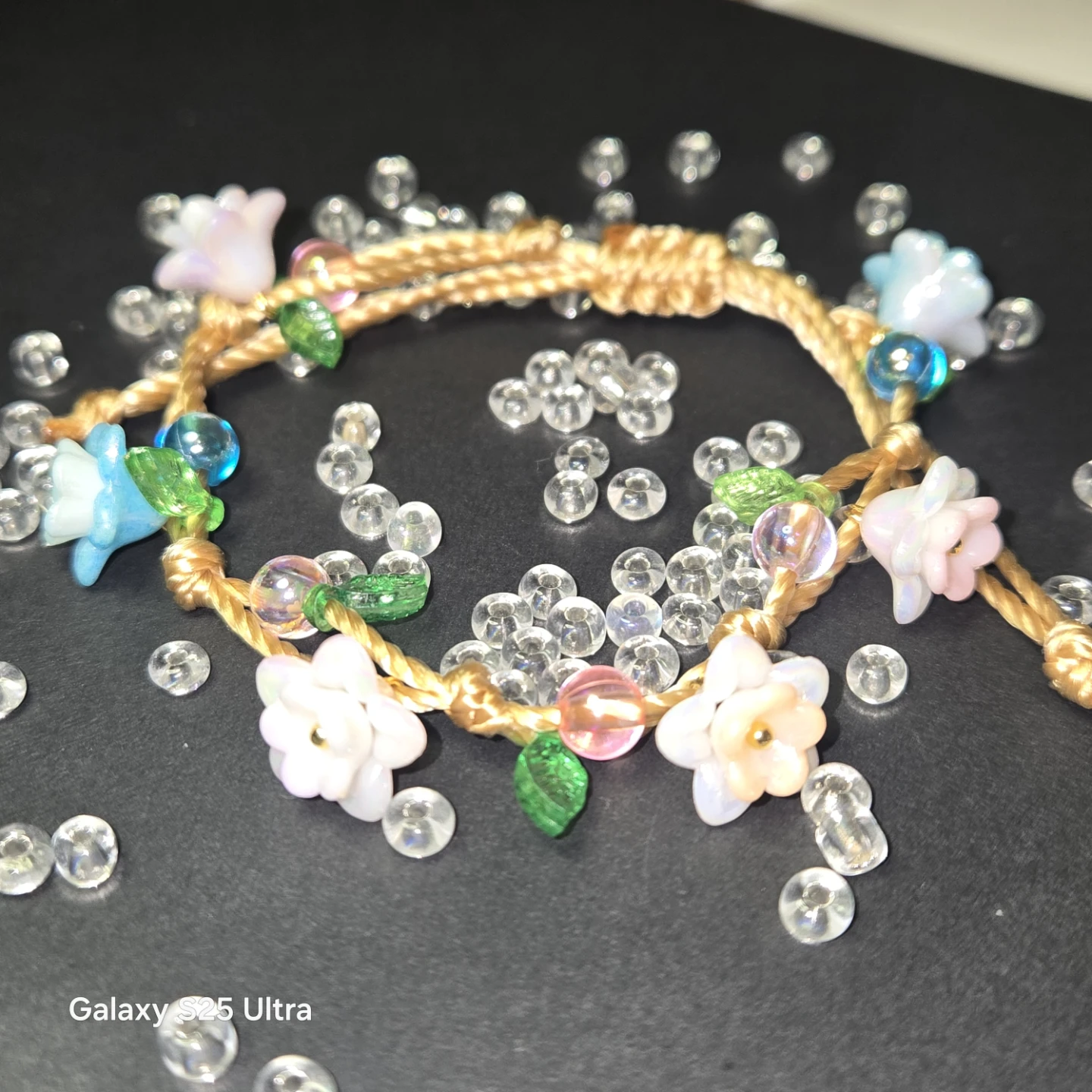 Handmade Floral Bracelet
