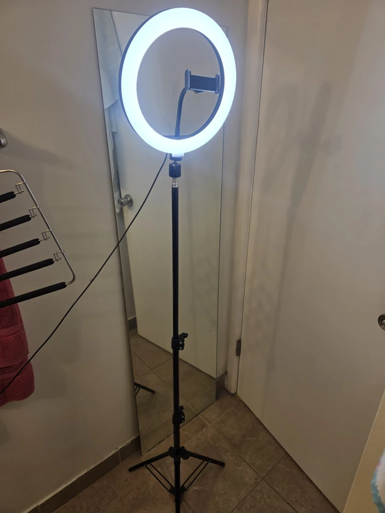 Mtlavishness 10in LED Ring Light w/ Stand - photo 4