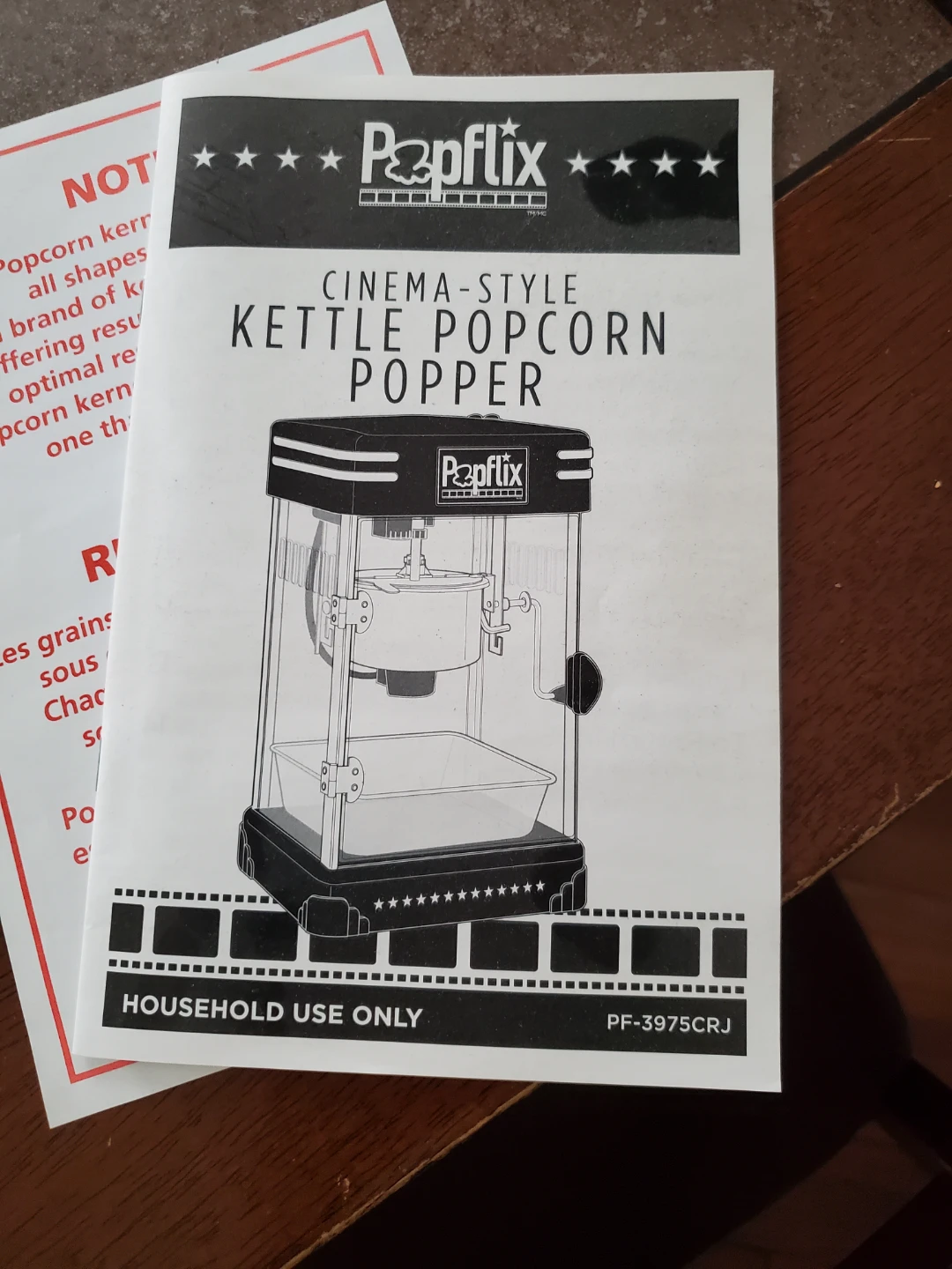 Popflix Cinema-Style Kettle Popcorn Popper - photo 4