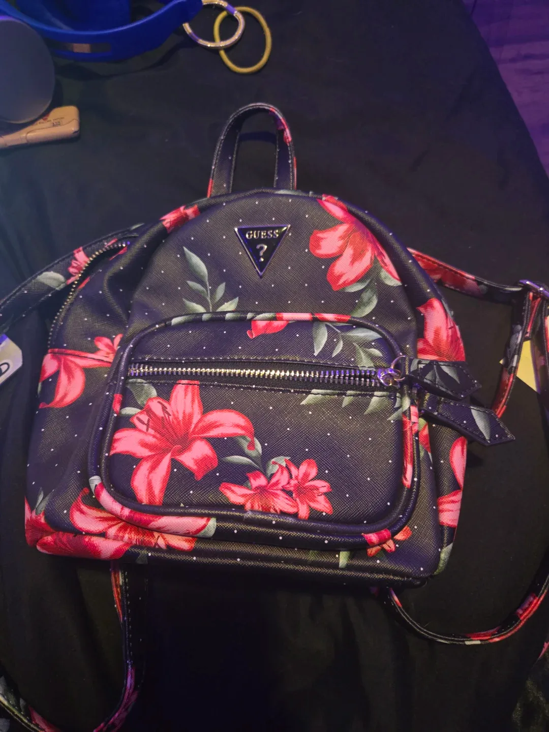 Guess Floral Mini Backpack