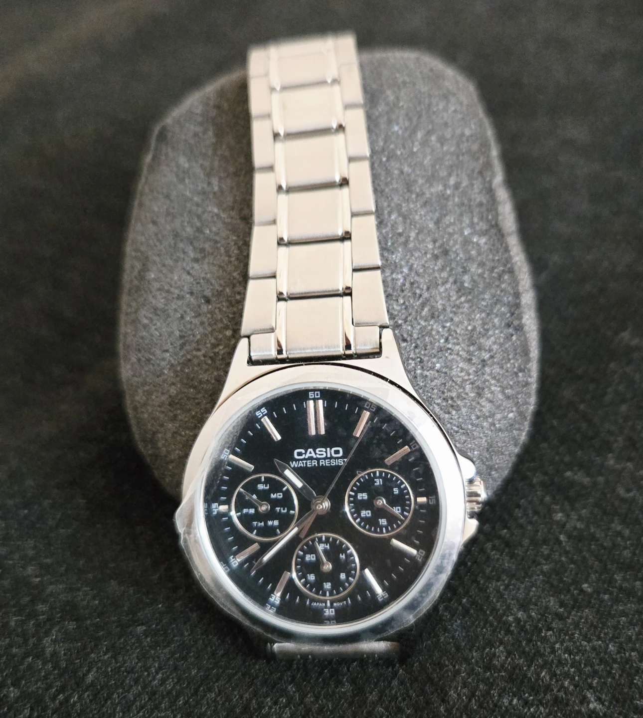 Casio Stainless Steel Chronograph Watch