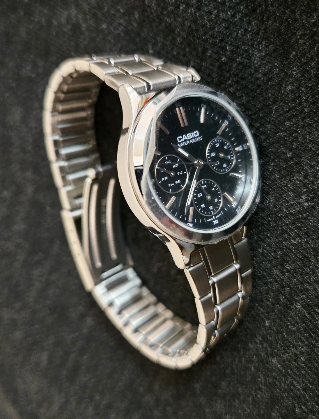Casio Stainless Steel Chronograph Watch - photo 2