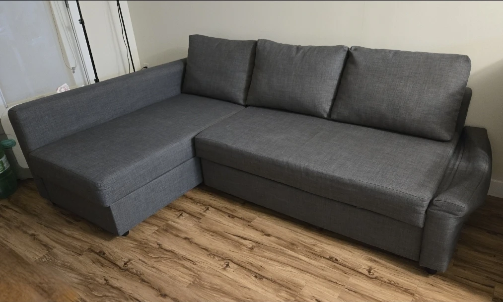 IKEA Grey Sectional Sofabed