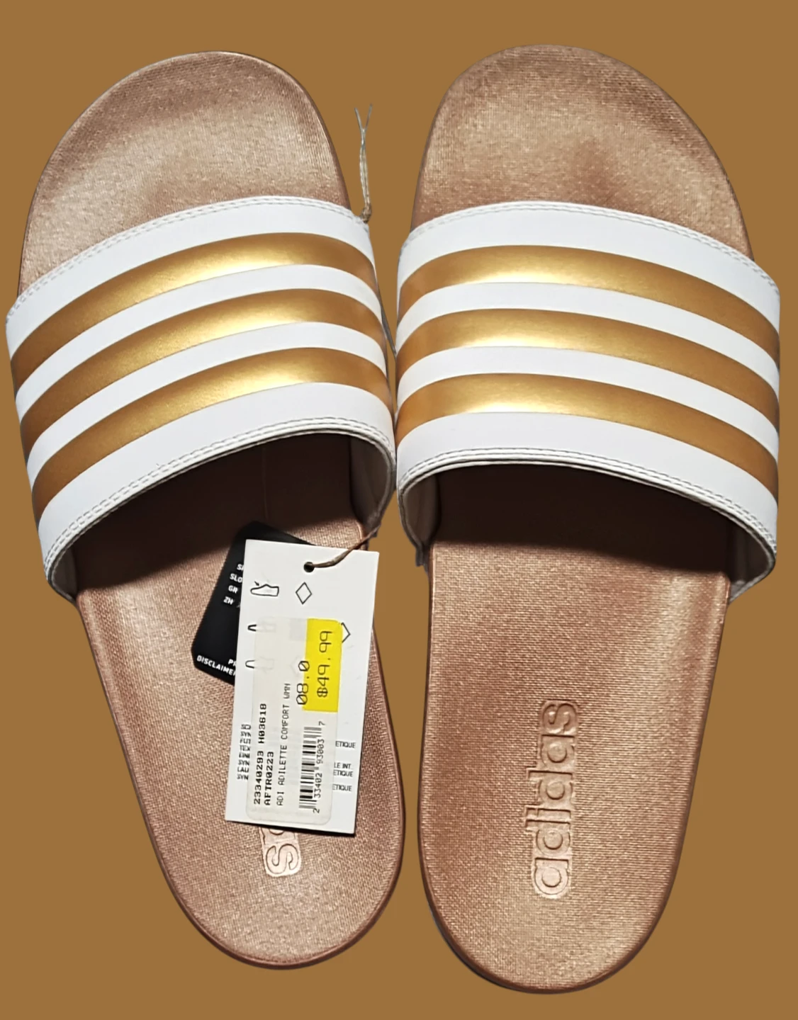 *NWT* 8 US—adidas Originals Adilette Comfort Slides - photo 2