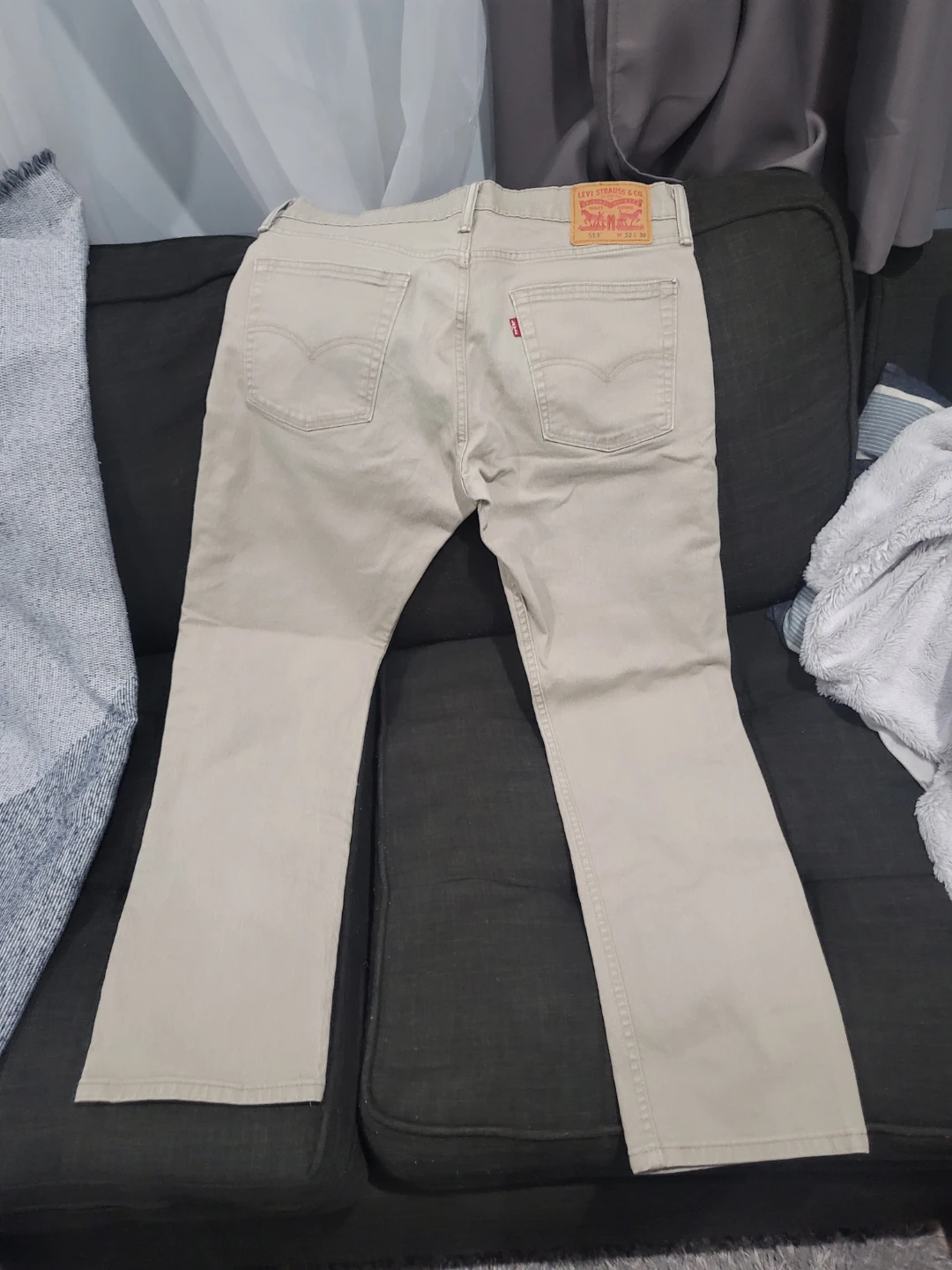 Levi's 513 Jeans, Size 32x30, Beige - photo 4