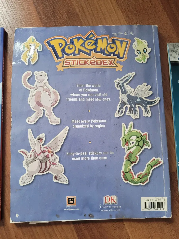 Pokemon Stickerdex & Unova Heroes Books image indicator(3)