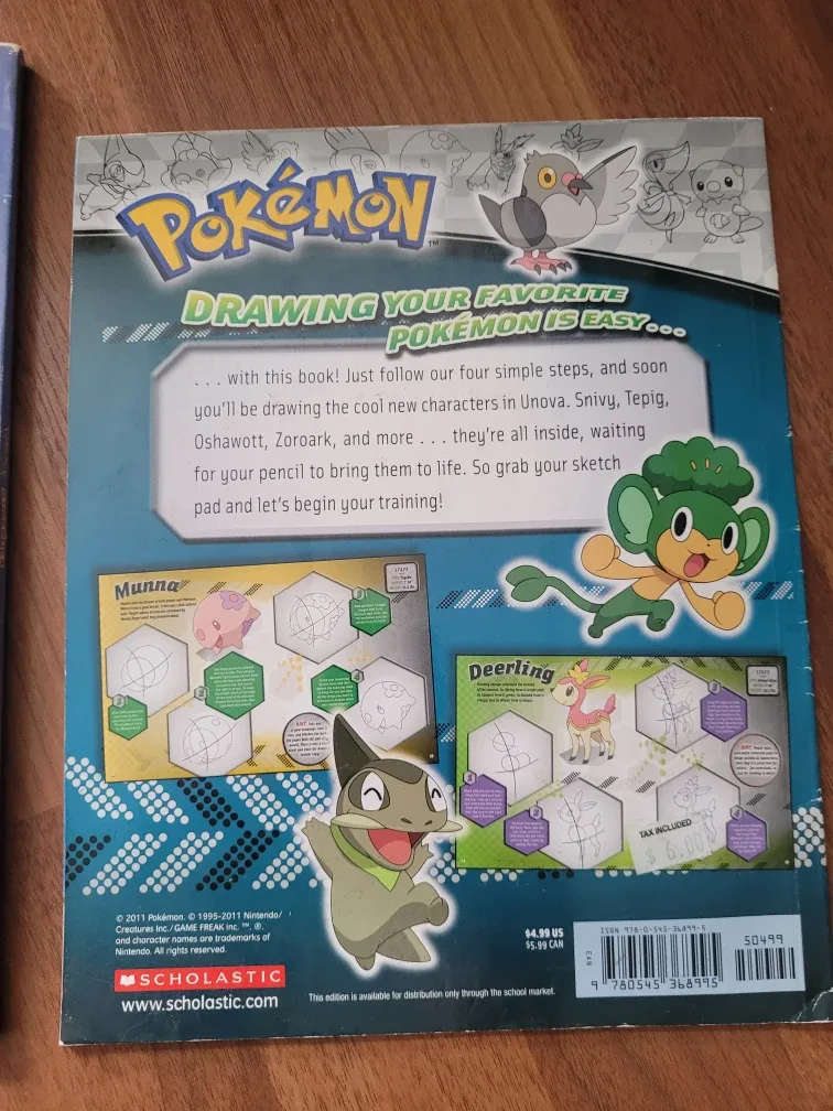Pokemon Stickerdex & Unova Heroes Books image indicator(5)