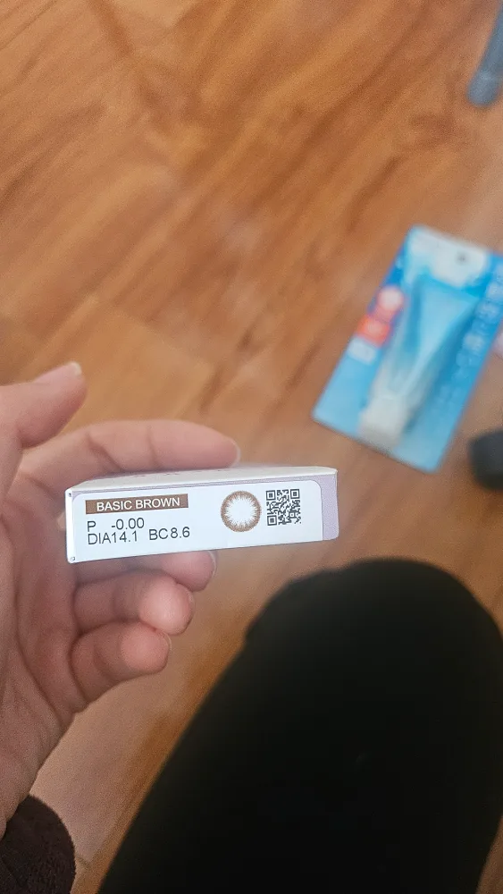 FOMOMY 1 Day Color Contact Lenses - Basic Brown image indicator(2)