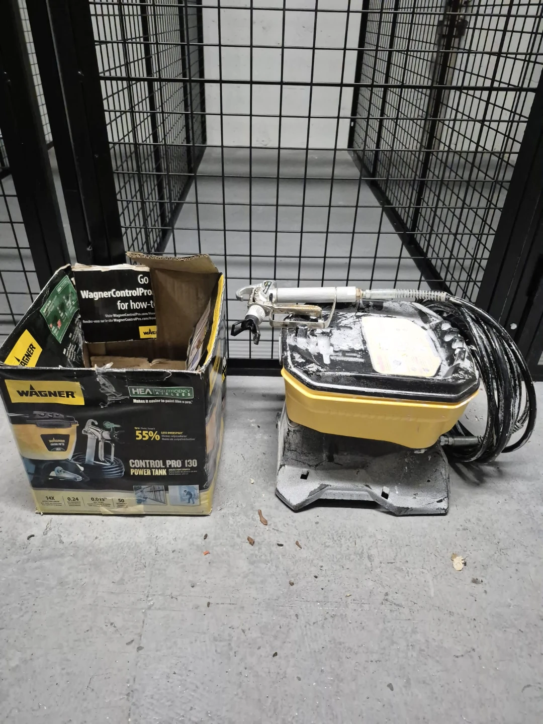 Wagner Control Pro 130 Power Tank Airless Paint Sprayer