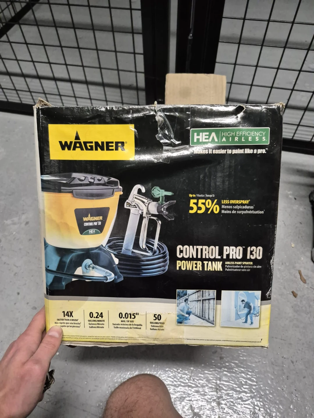 Wagner Control Pro 130 Power Tank Airless Paint Sprayer - photo 3