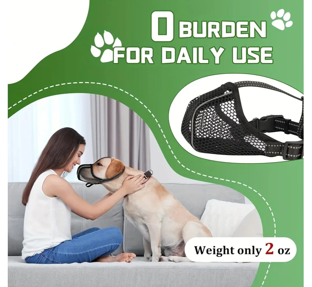 Dog Muzzle, Size M and XL image indicator(4)