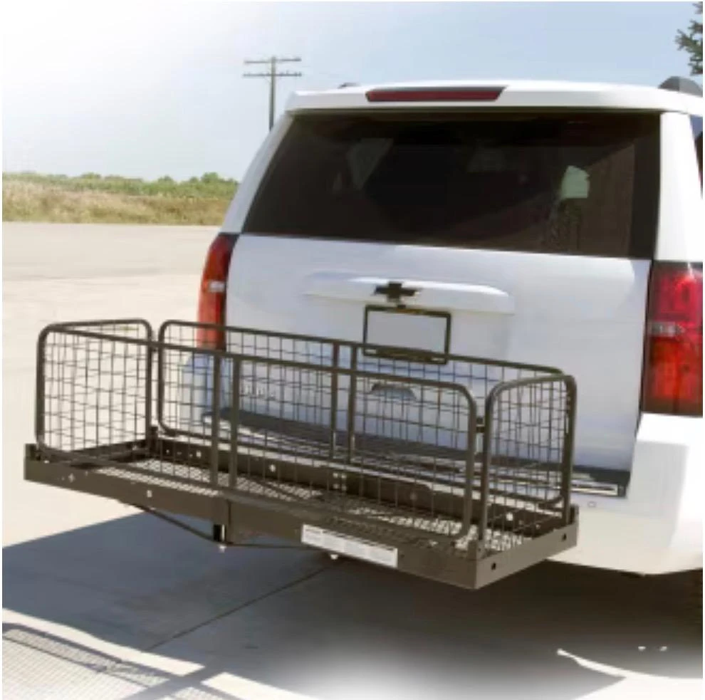 Erickson 60 x 18 in. Steel Hitch-Mount Cargo Carrier - photo 3