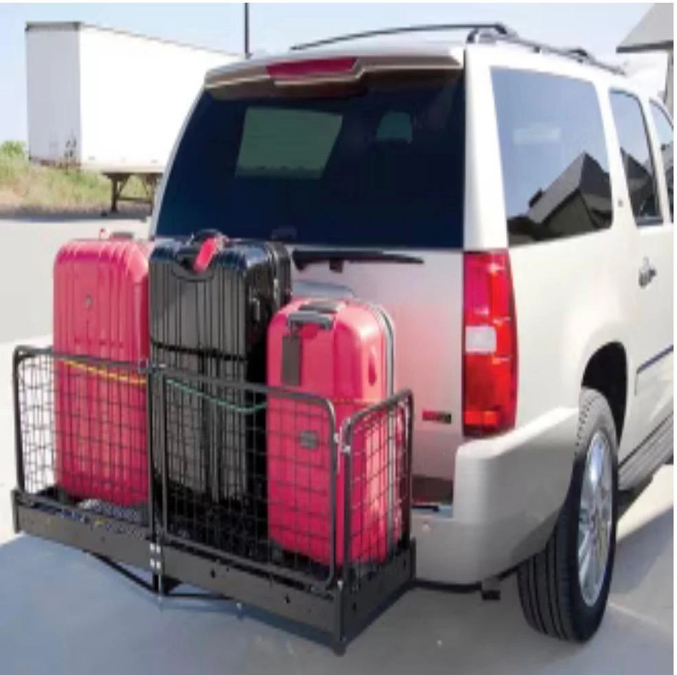 Erickson 60 x 18 in. Steel Hitch-Mount Cargo Carrier - photo 4