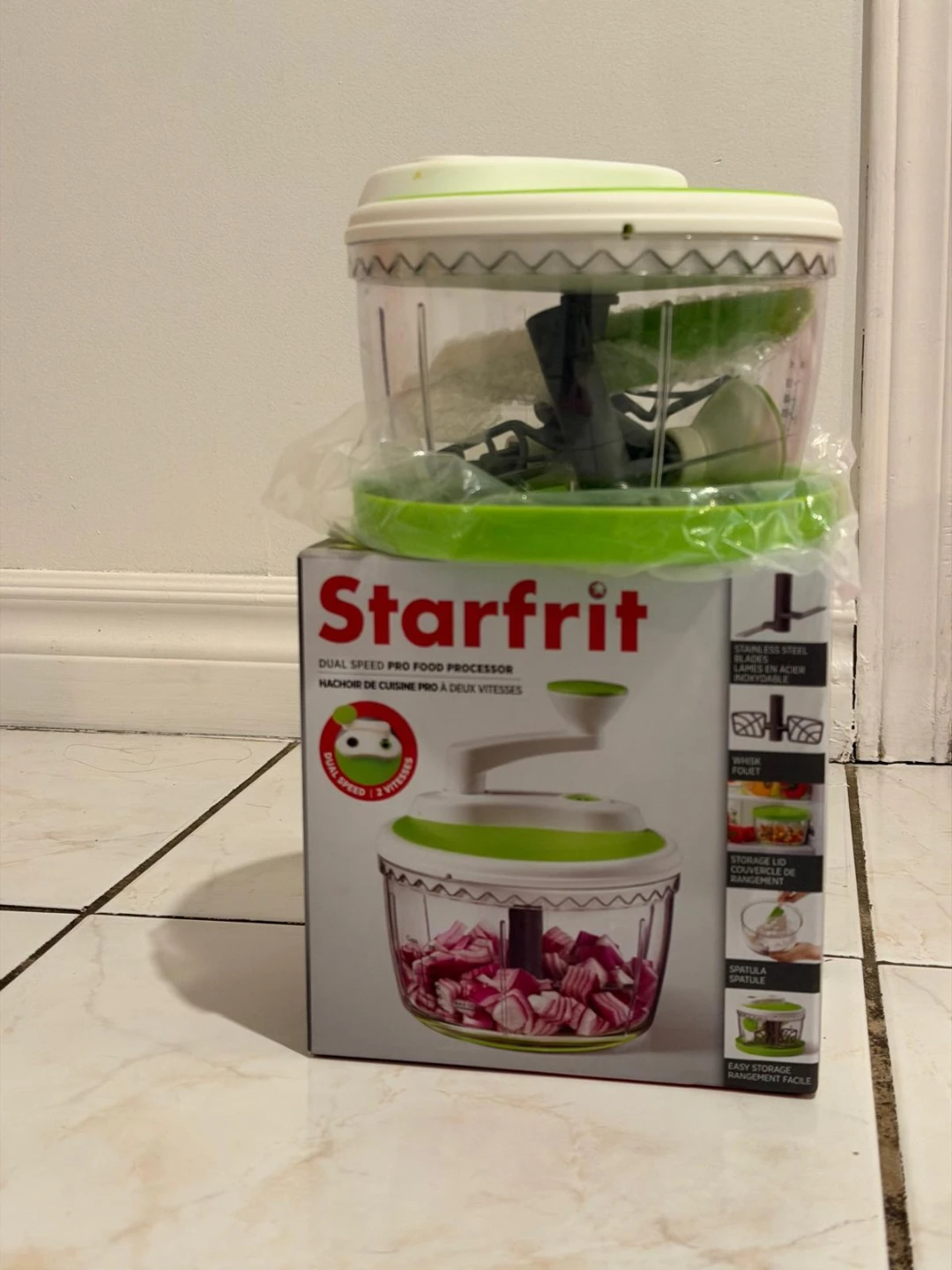 Starfrit Dual Speed Pro Food Processor - New