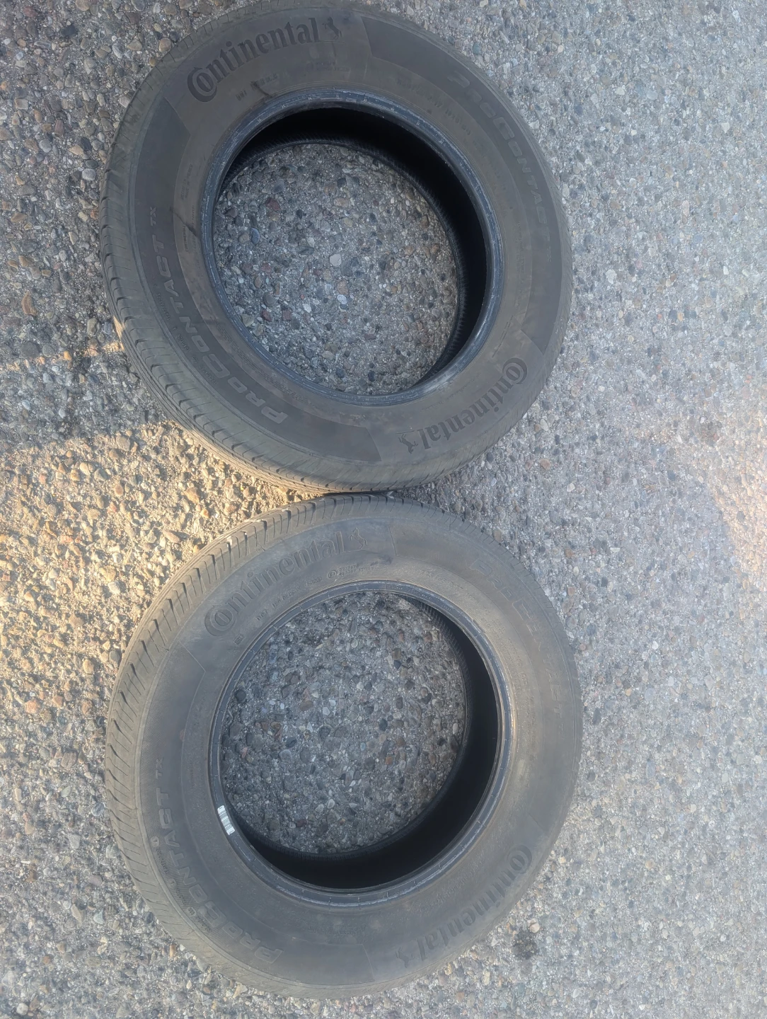 4 continental pro contact XT ms tires