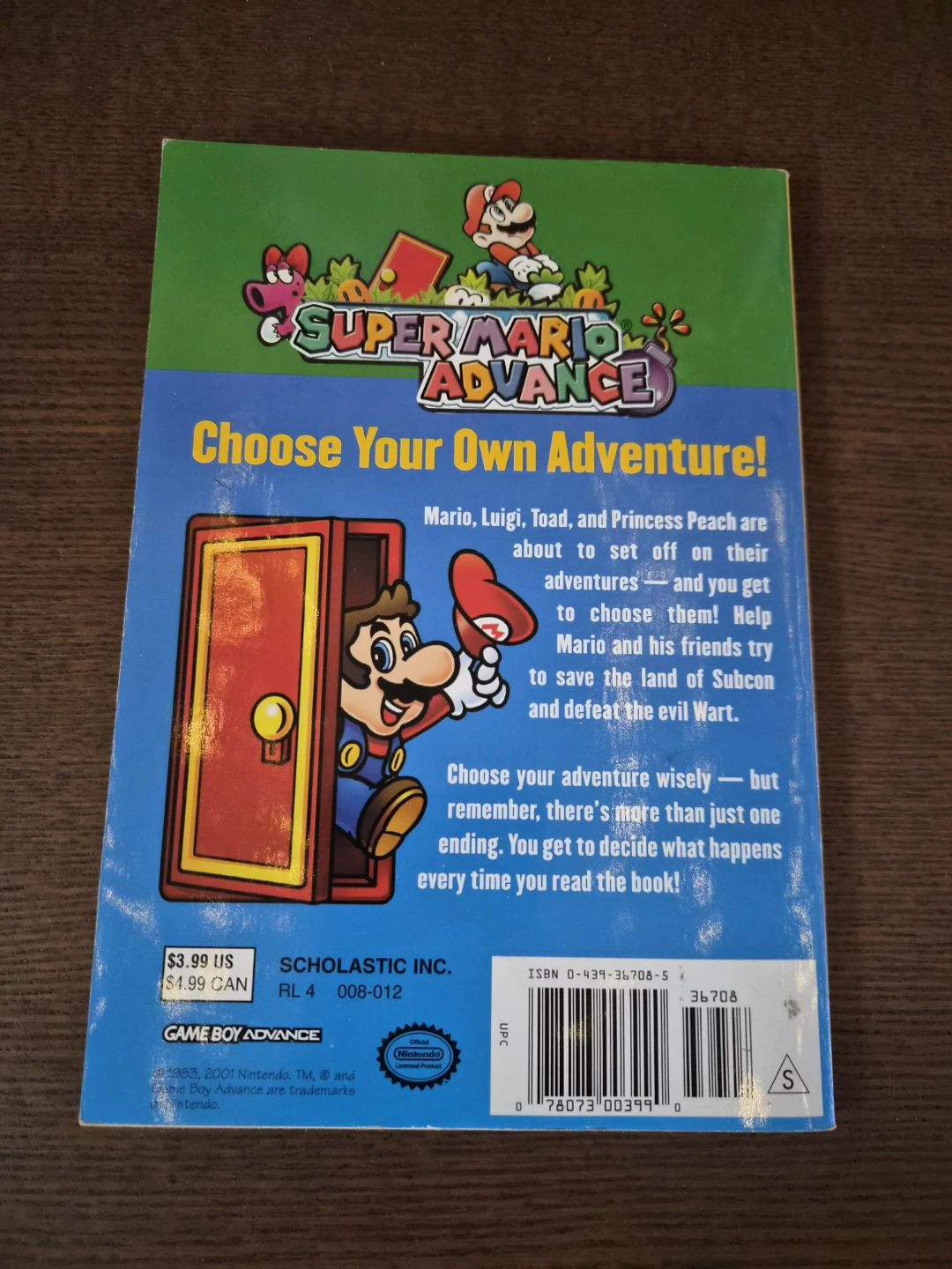 Super Mario Advance: Choose Your Own Adventure Book - photo 2