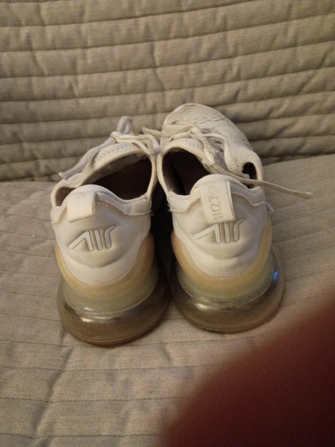 Nike Air Max 270 White Sneakers - Women's 5.5