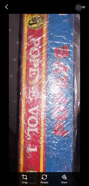 Popeye and Other Cartoon Friends VHS Tape #clearout image indicator(3)