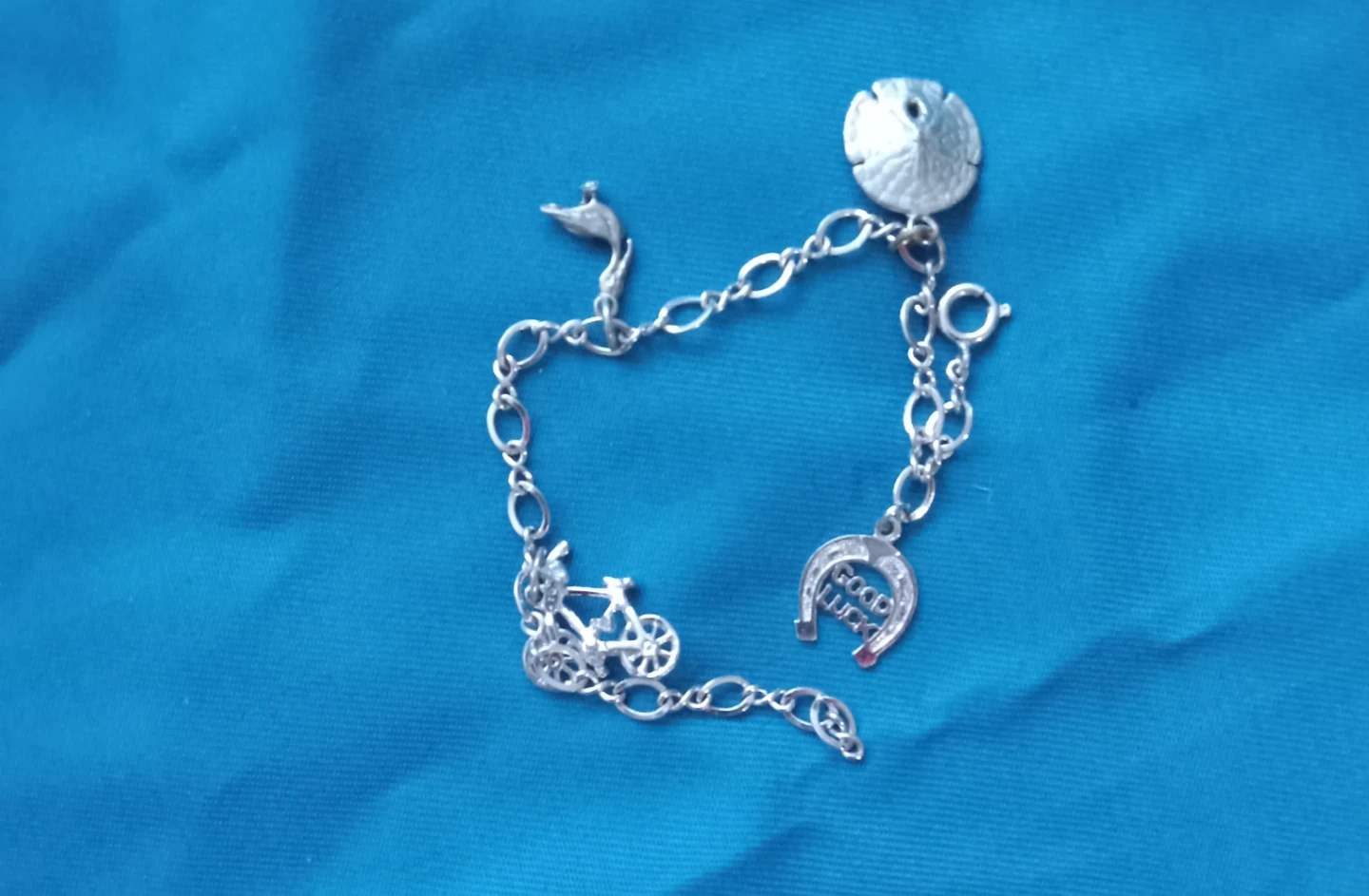 Silver Charm Bracelet