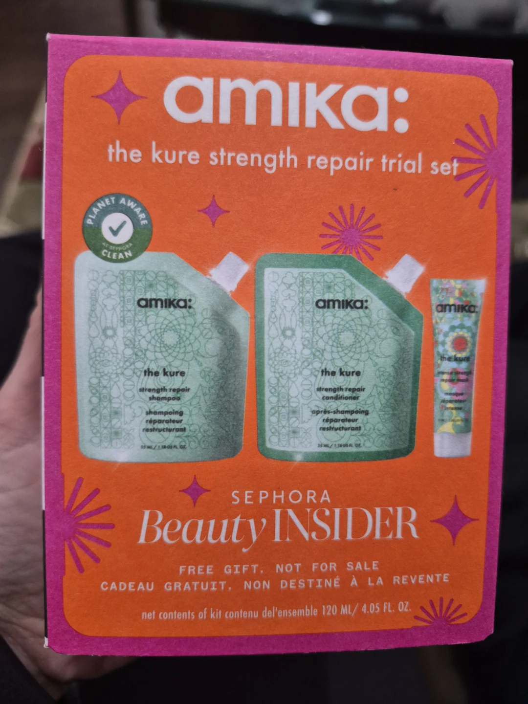 New Amika The Kure Strength Repair Trial Set