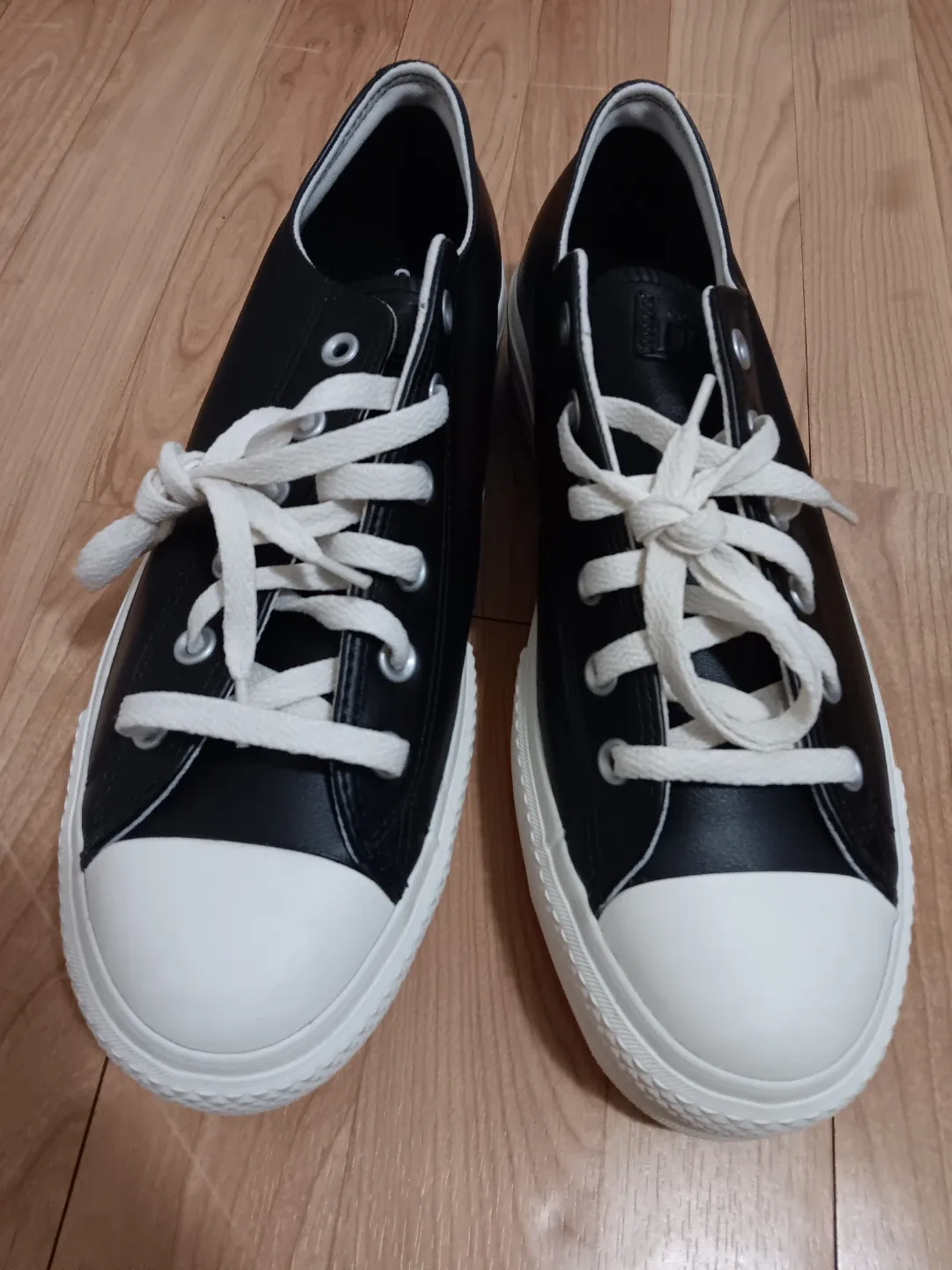 New Converse All Star Low Platform Leather Men's 9.5