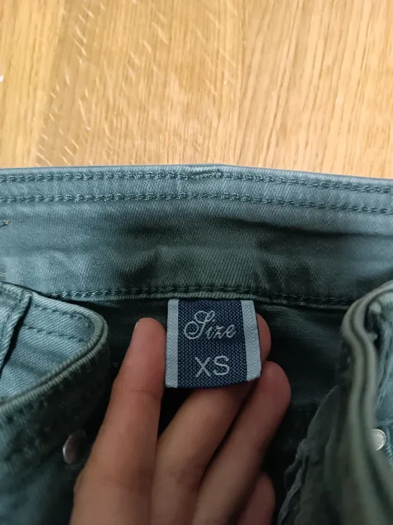 Olive Green Jeans - XS image indicator(4)