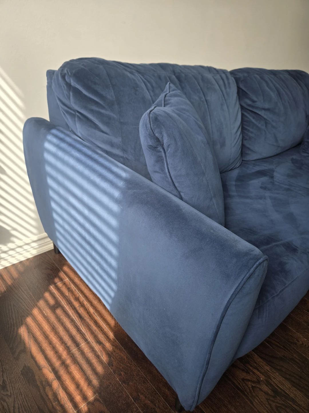 Blue Velvet Sofa - photo 2