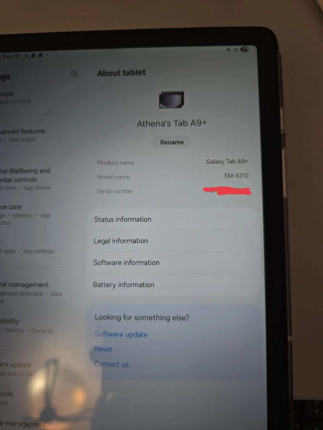 Samsung Galaxy Tab A9+ SM-X210 - photo 2