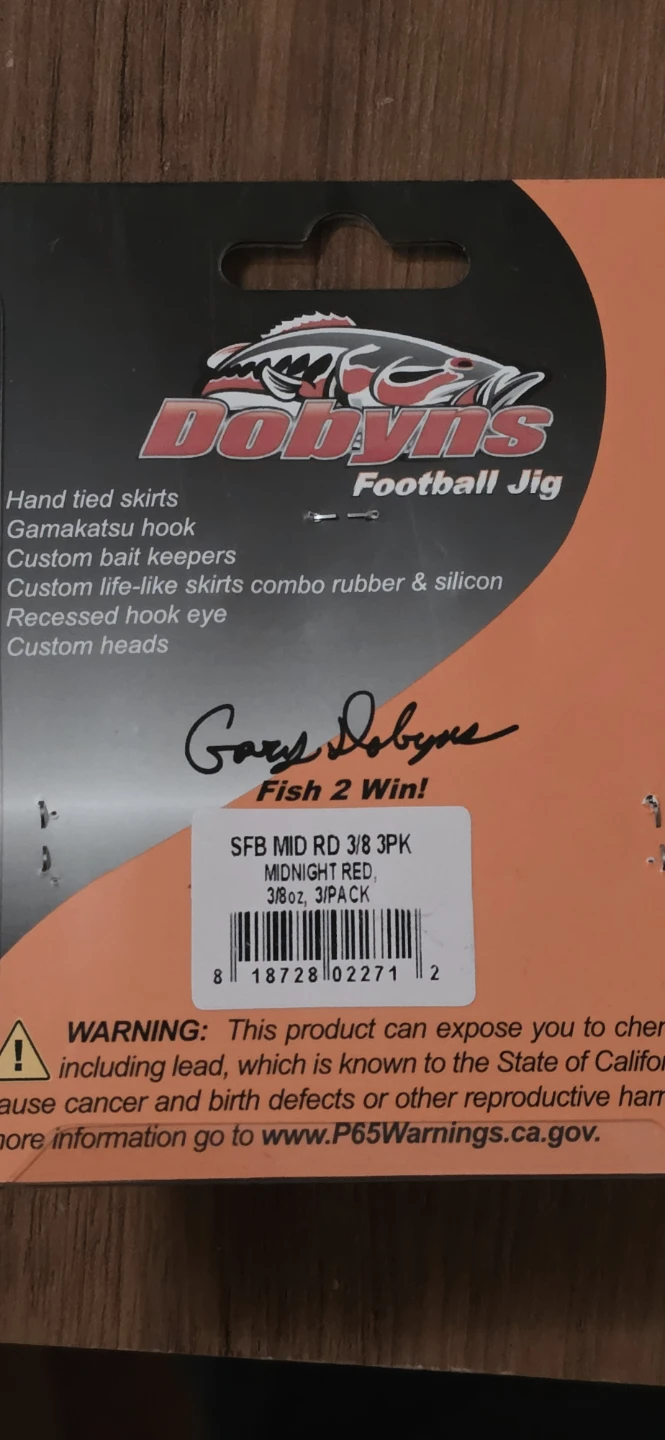 Dobyns Football Jig & NetBait Paca Slim 4" Craw - photo 2