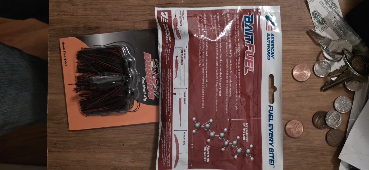 Dobyns Football Jig & NetBait Paca Slim 4" Craw - photo 3