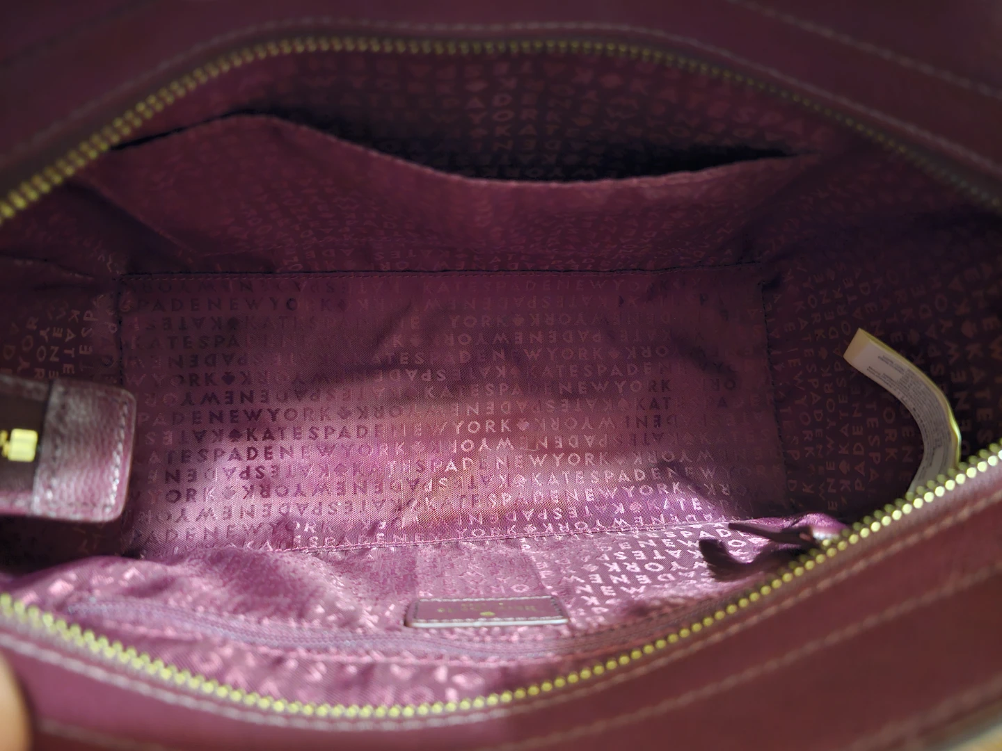Kate Spade Burgundy Leather Satchel #cleanout - photo 4