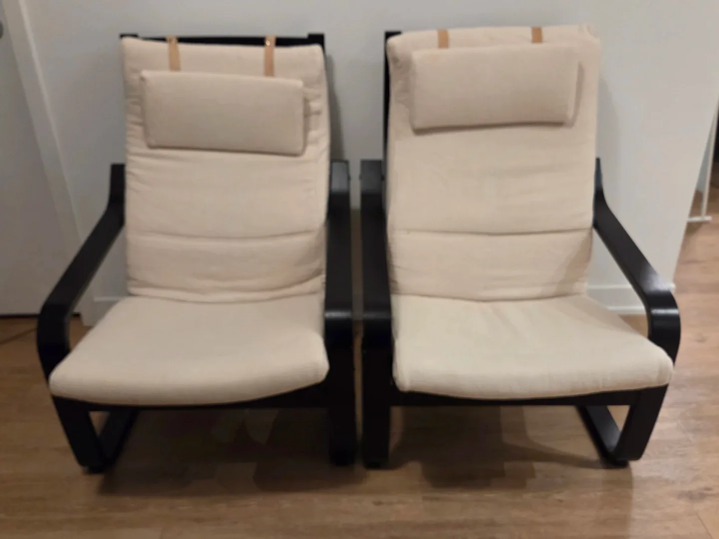 IKEA Poang Chairs (Set of 2)