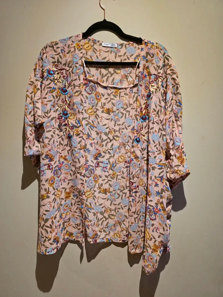 Ciao Bella Floral Kimono - One Size