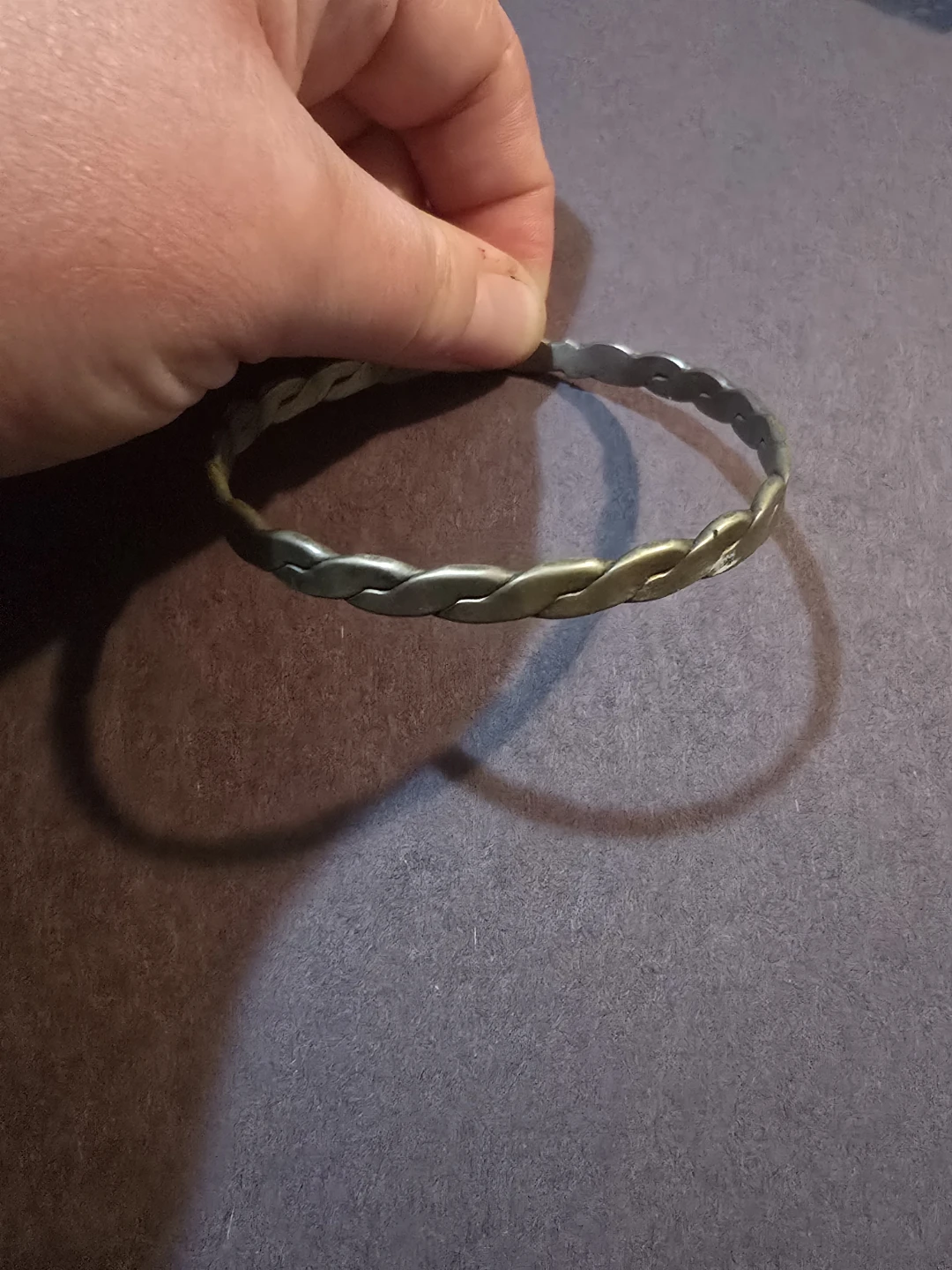 Vintage mechoen siver Mexico Bracelet