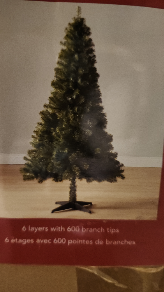 For Living 6' Unlit Mercier Christmas Tree (New) - photo 2