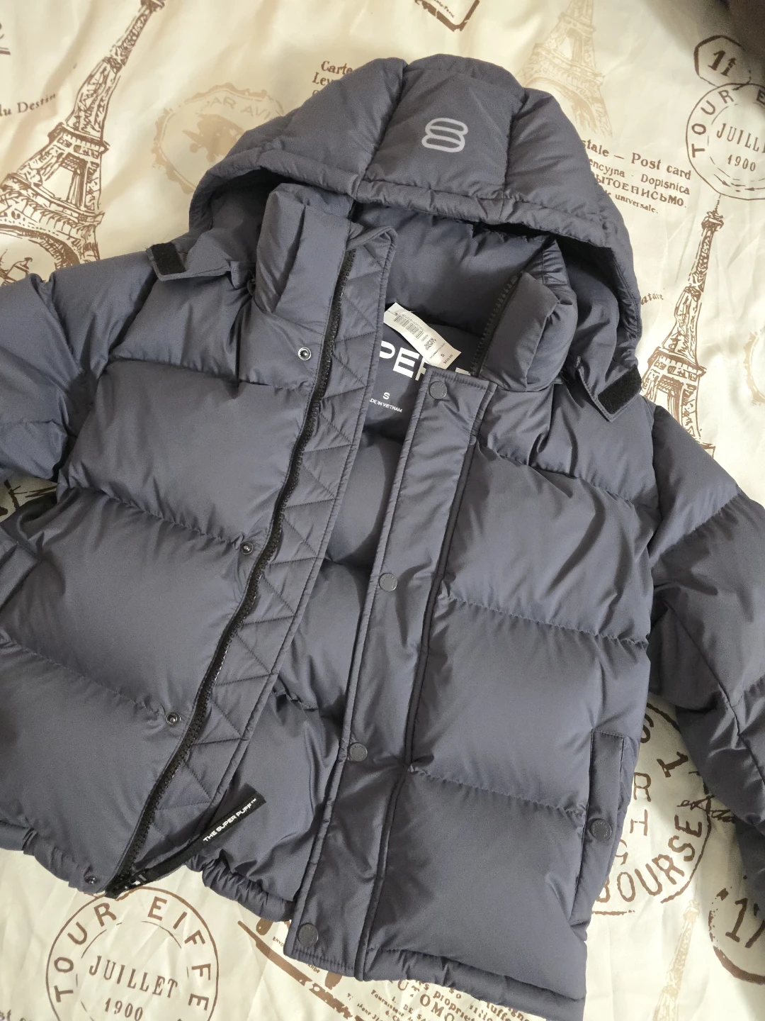 Super Puff Shorty Stormwatch Grey (Size S)