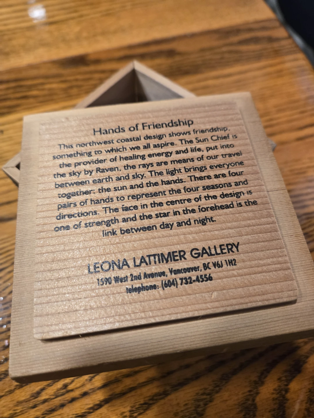 Native Wooden Box - photo 4