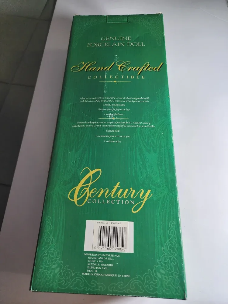 Century Collection Porcelain Doll (Collectible) image indicator(3)