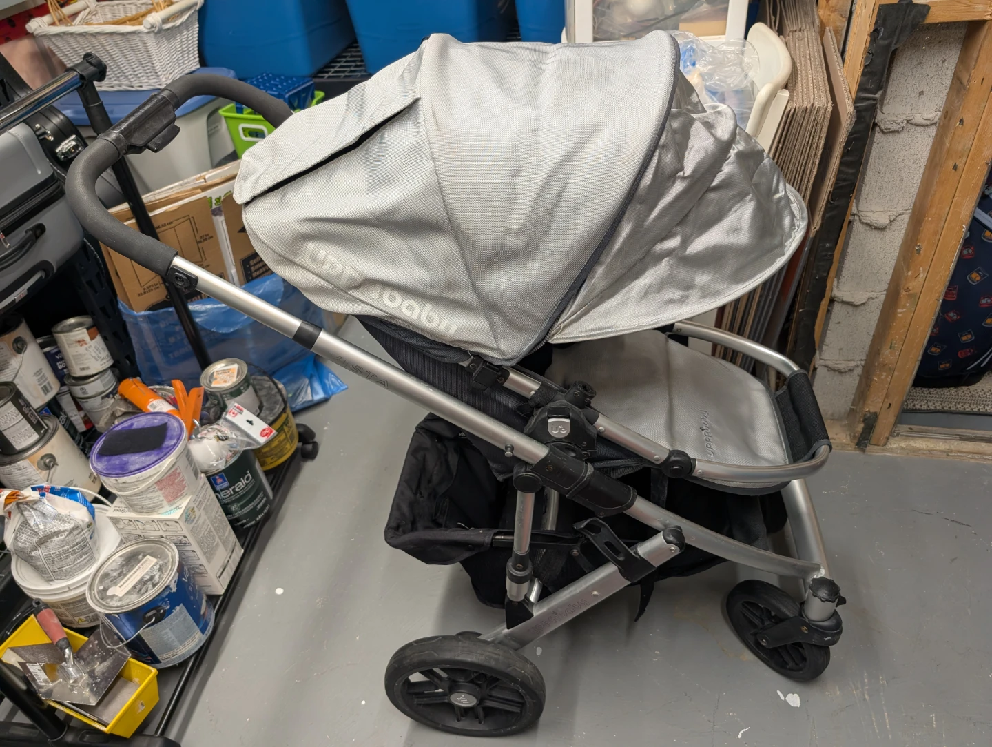 UPPAbaby VISTA Stroller - 2010 edition - Silver
