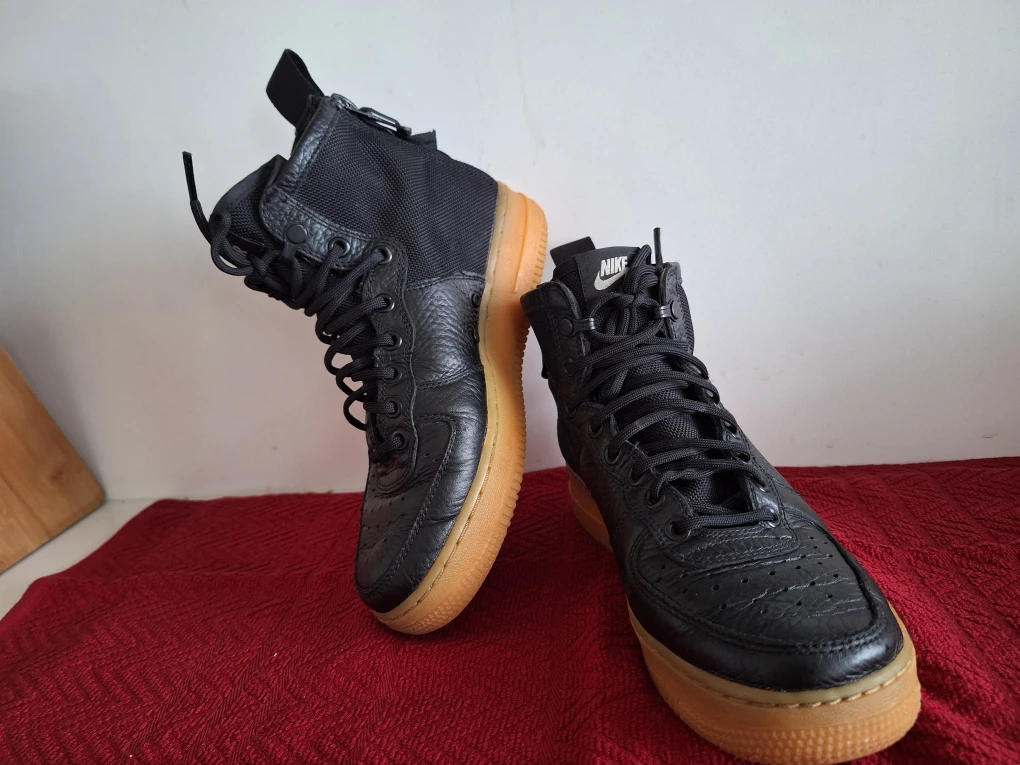 Nike Air Force 1 SF AF1 Mid Black Gum - photo 2
