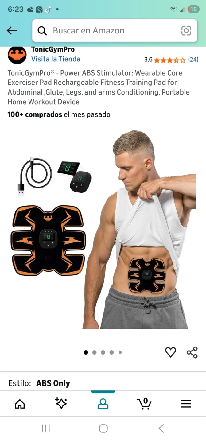TonicGymPro Power ABS Stimulator - New