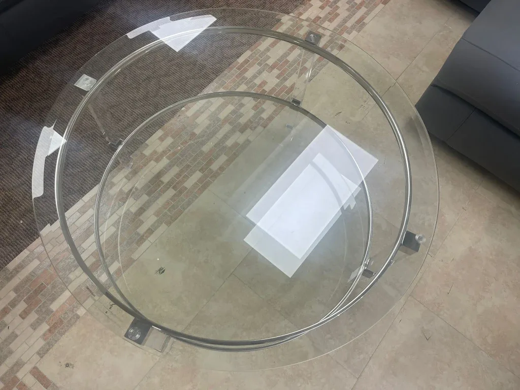 Round Glass Coffee Table image indicator(3)