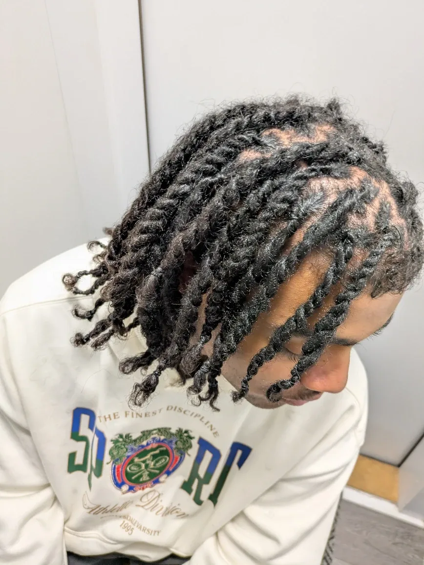 Strands twist image indicator(2)