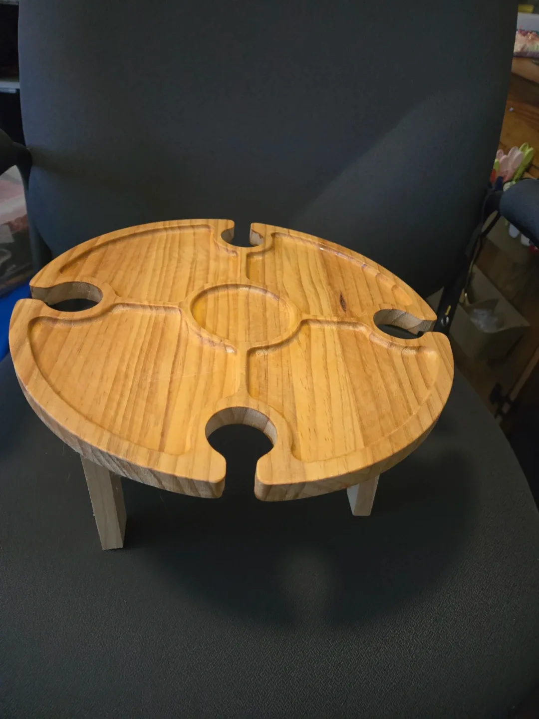 Wooden Wine Picnic Table