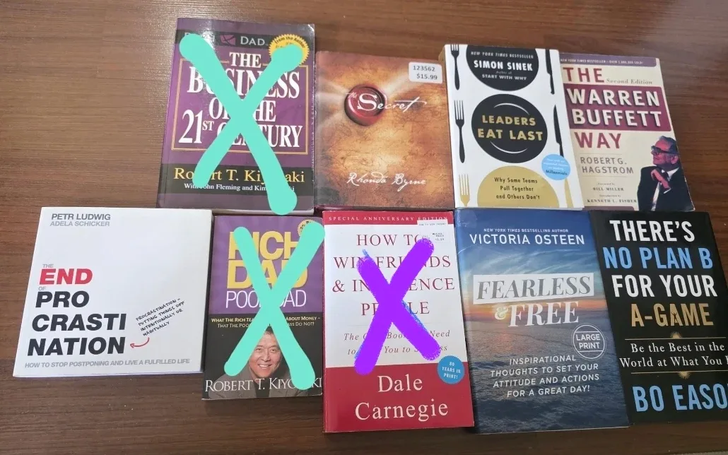 Collection of Business and Self-Help Books image indicator(2)