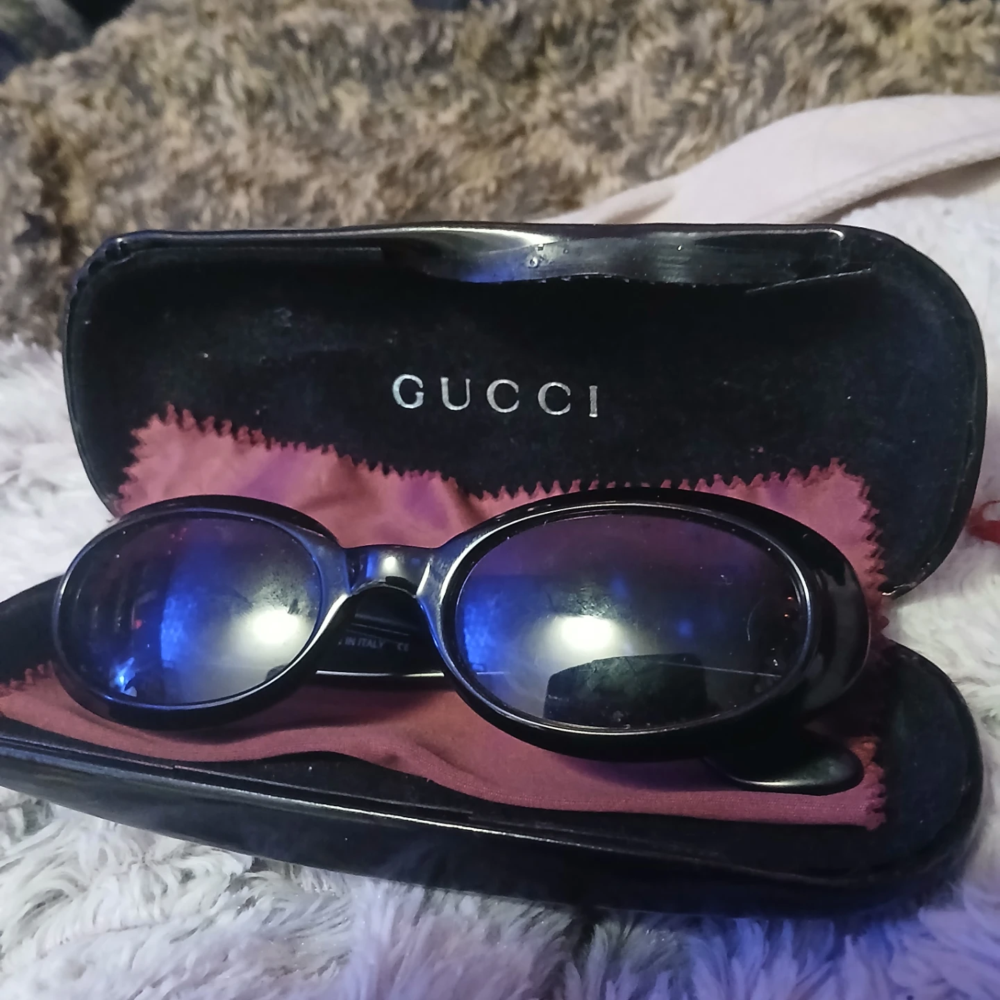 Gucci Sunglasses with Case