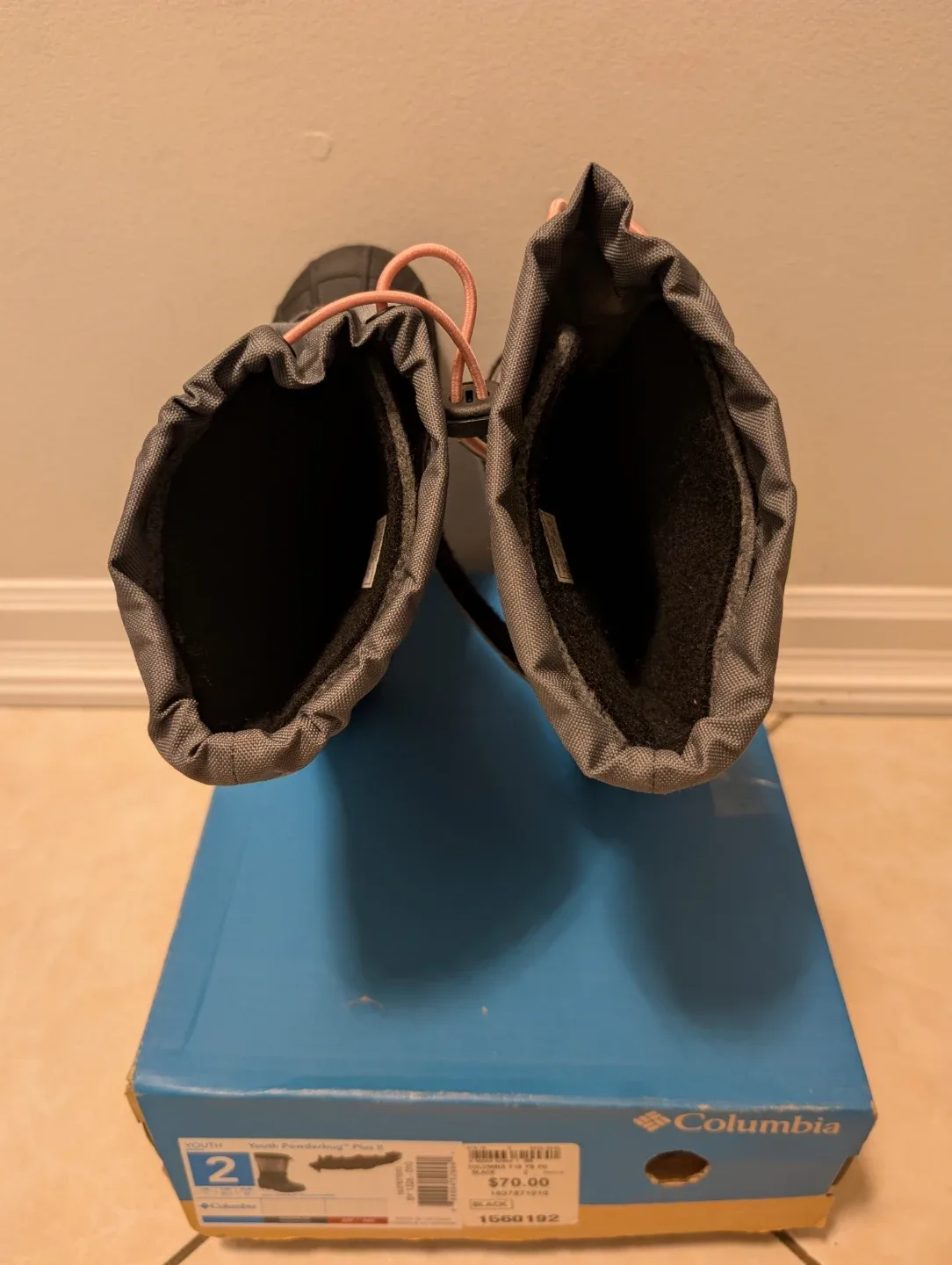 Columbia Youth Powderbug II Boots - Size 2, New in Box! image indicator(6)