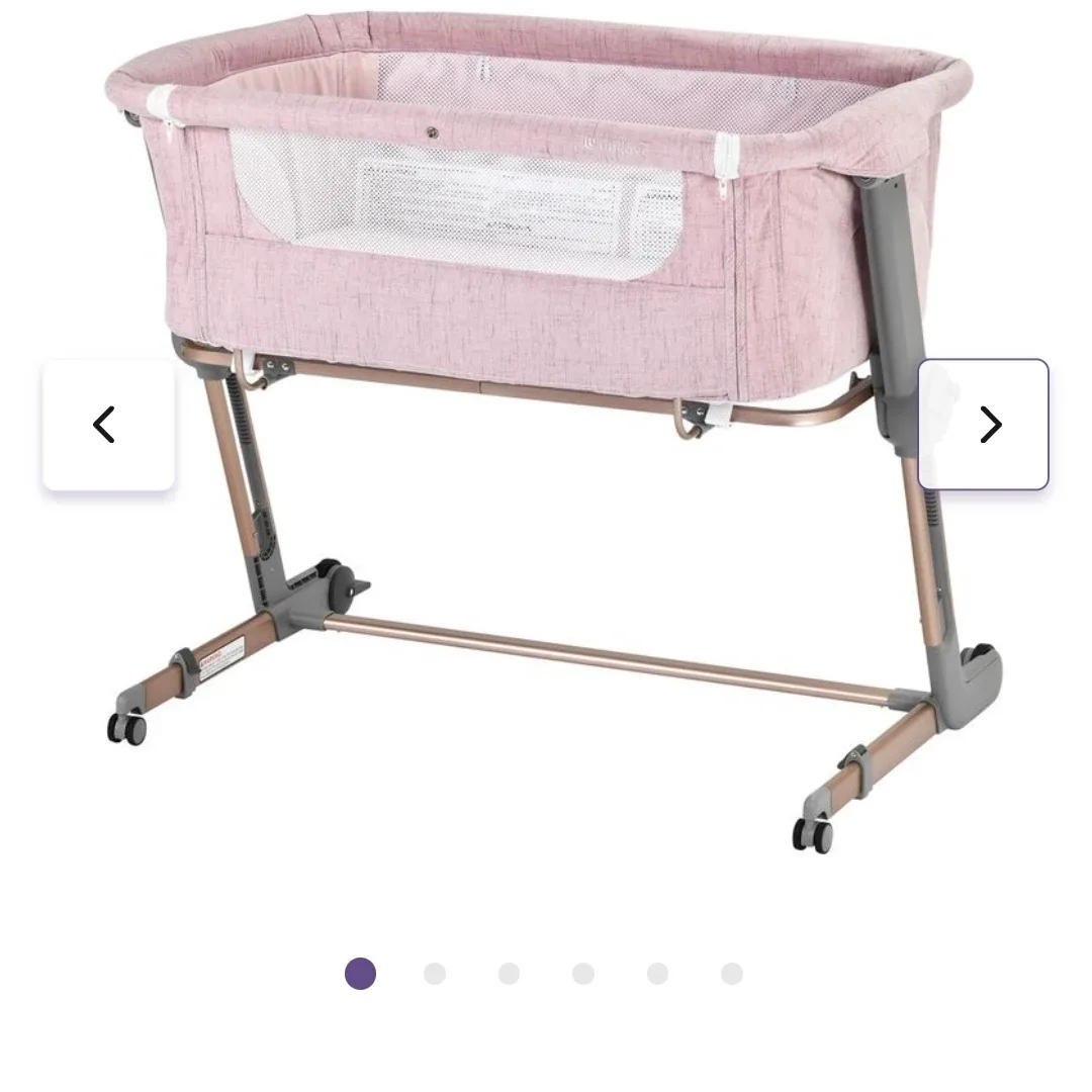 Pink Baby Bassinet
