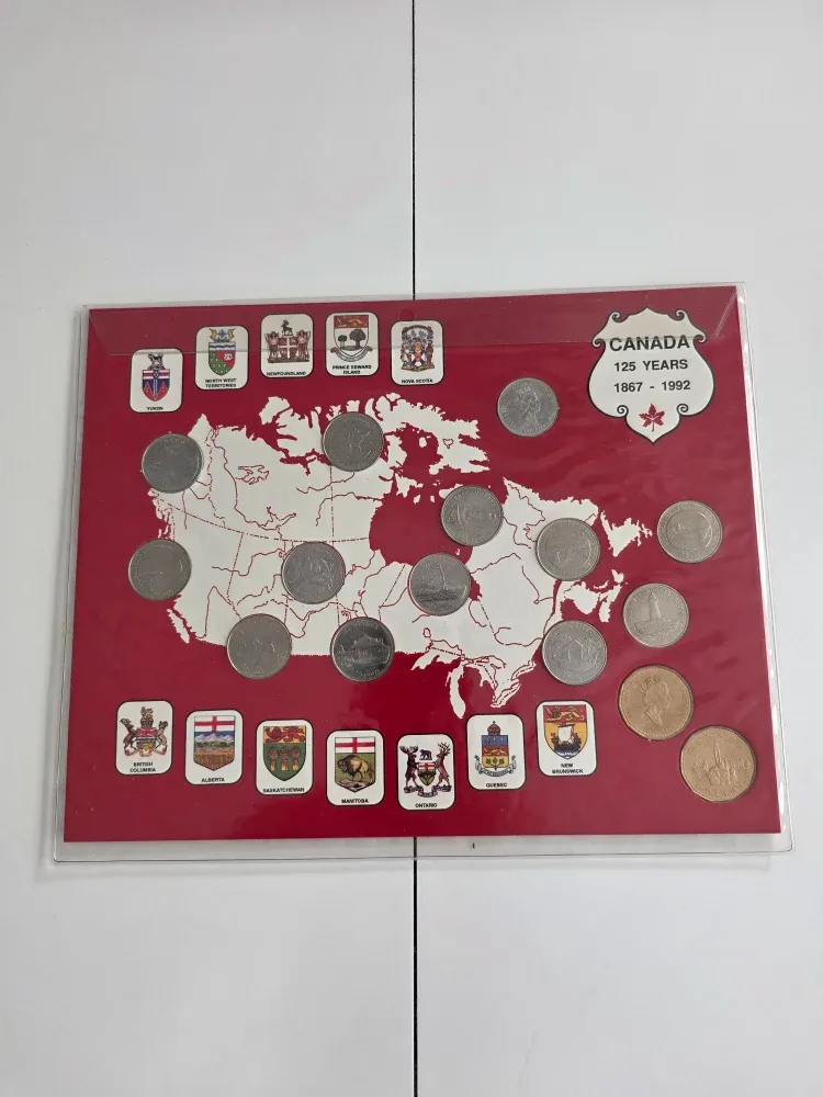 Canada 125 Years Coin Collection 1867-1992